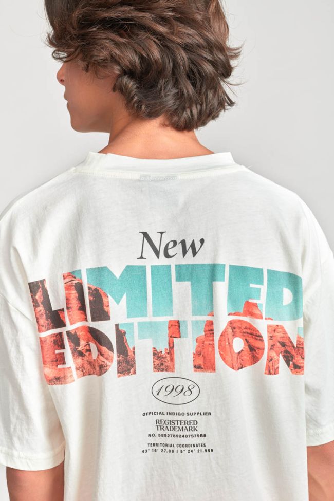 T-shirt Chasubo in weiß