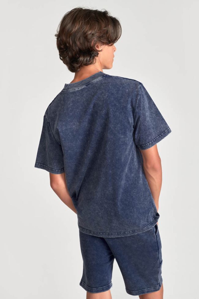 T-shirt Sarobo in blau