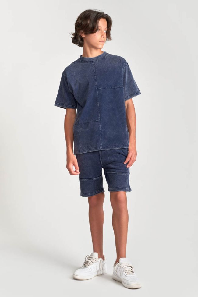 T-shirt Sarobo in blau