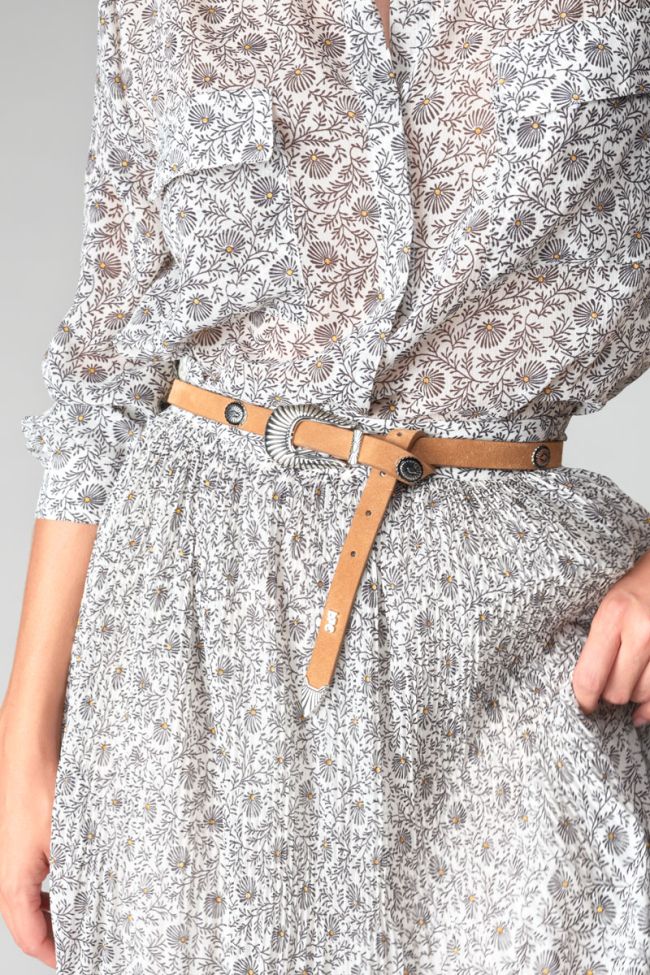 Gürtel Muscari in braun