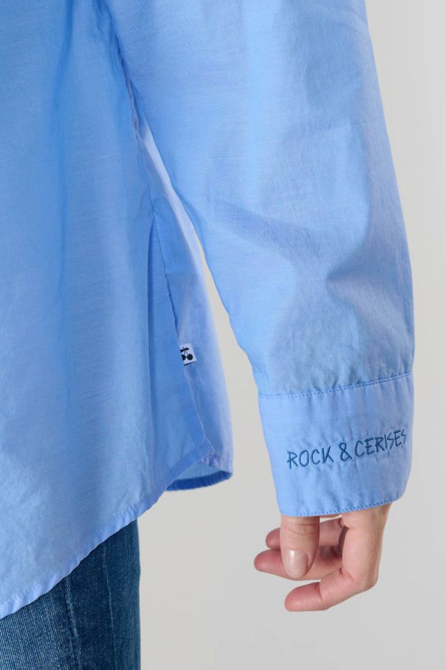 Hemd Amapola in grau