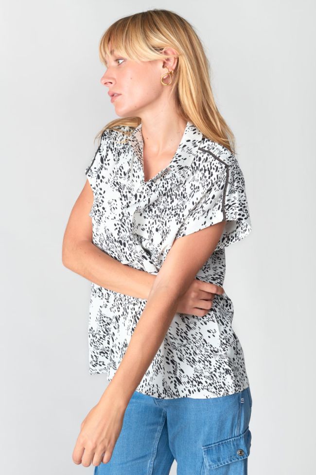 Hemd Dahlia in schwarz