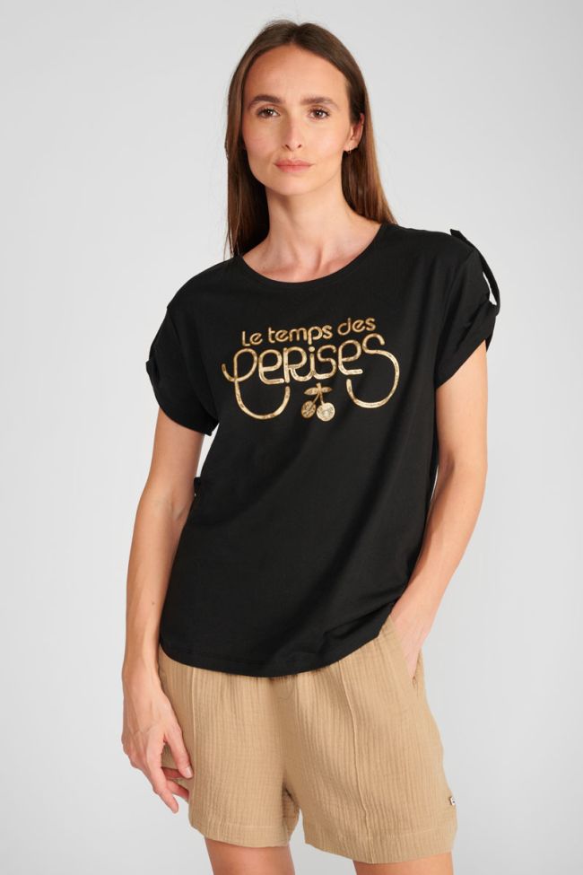 T-shirt Dwight in schwarz