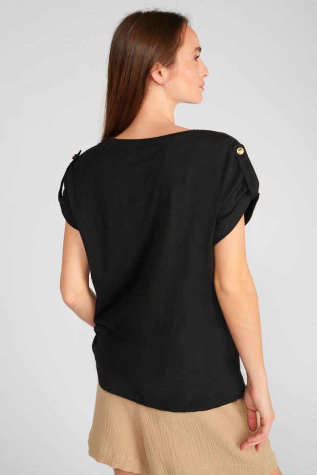 T-shirt Dwight in schwarz