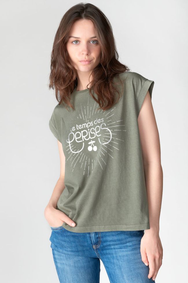 T-shirt Hutch in grün