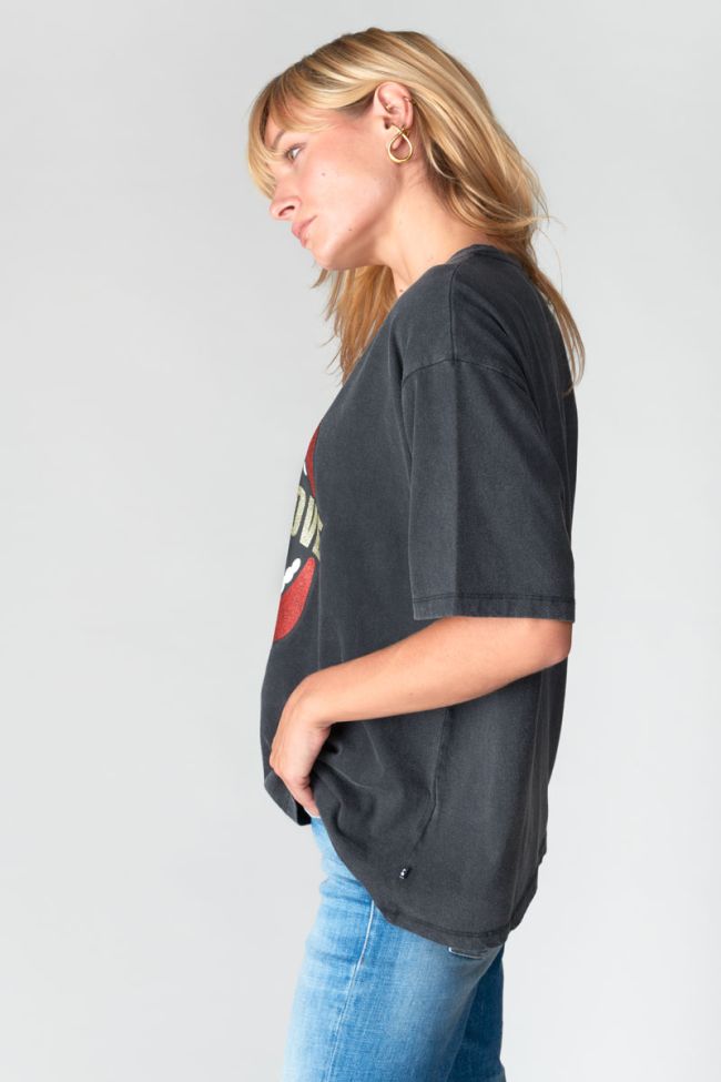 T-shirt Joel in schwarz