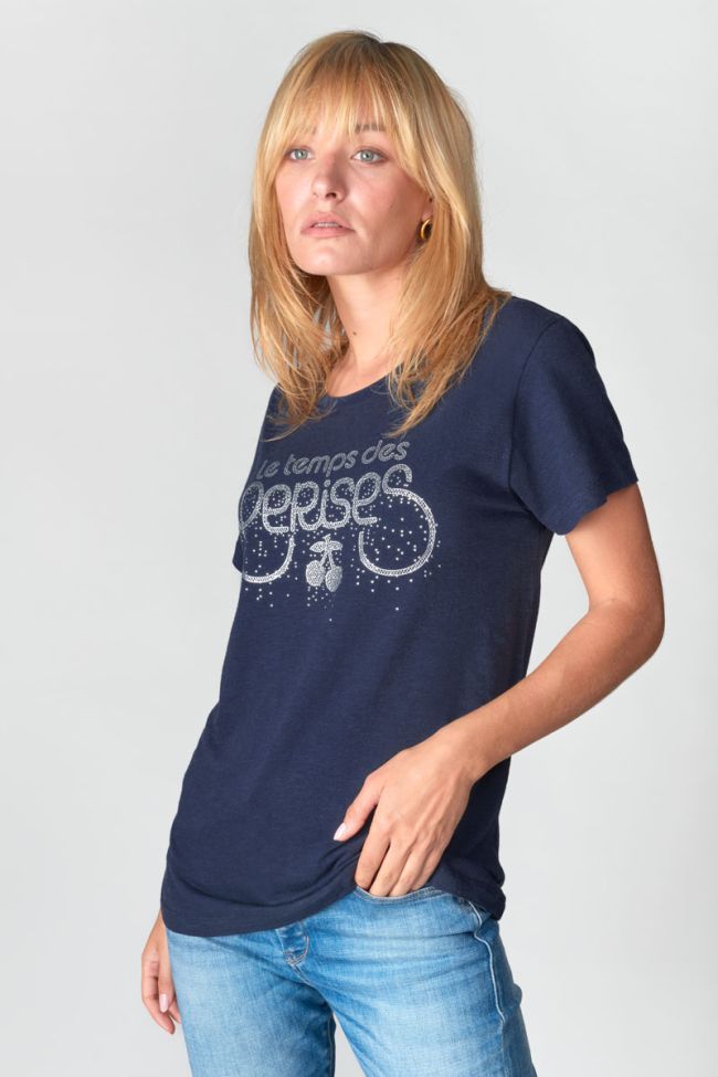 T-shirt Marty in blau