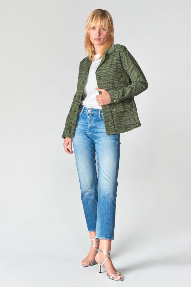 Jacke Milizebr in grün