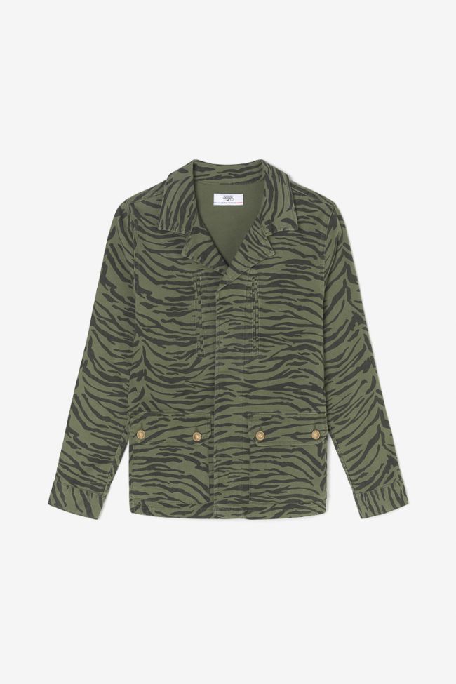 Jacke Milizebr in grün