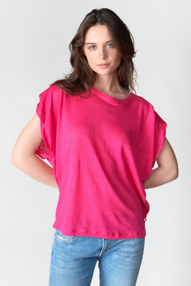 T-shirt Muflier in rosa