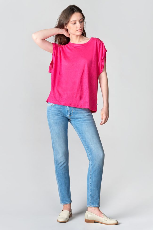 T-shirt Muflier in rosa