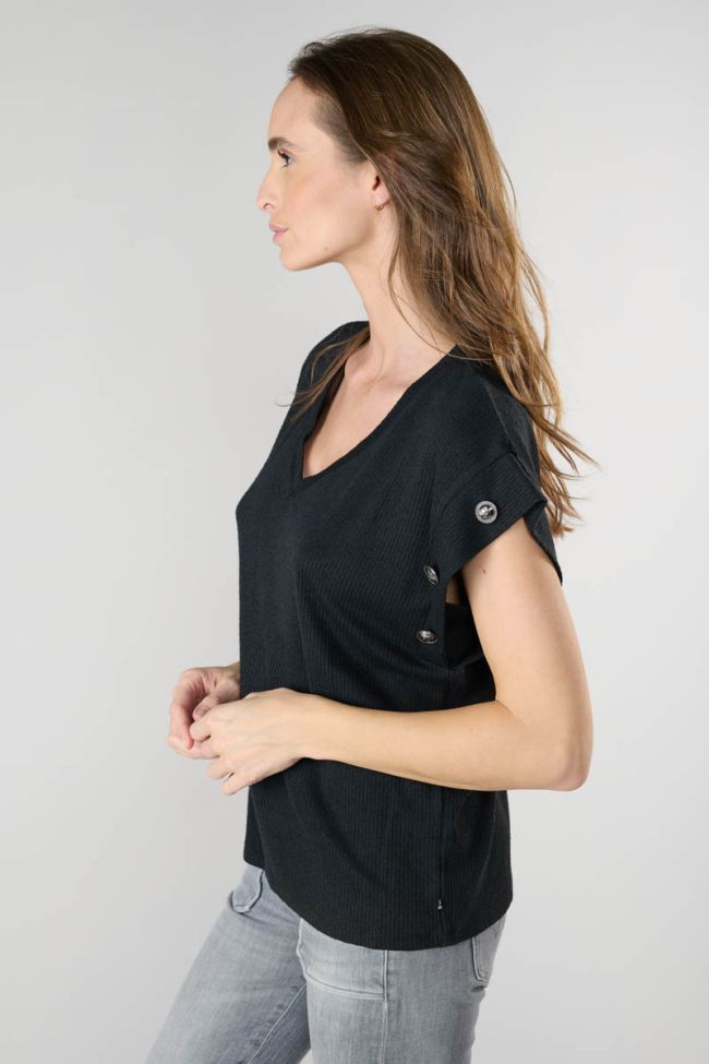 T-shirt Narciss in schwarz