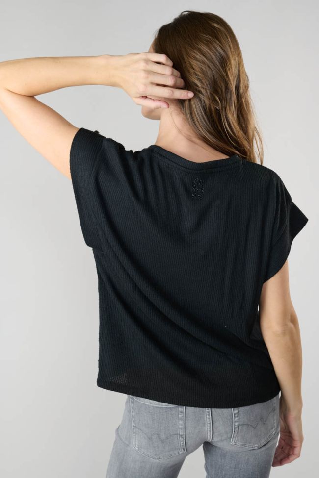 T-shirt Narciss in schwarz