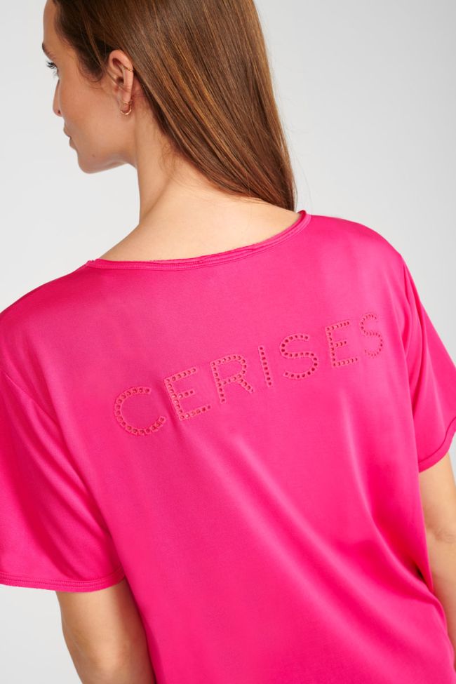 T-shirt Parodia in rosa