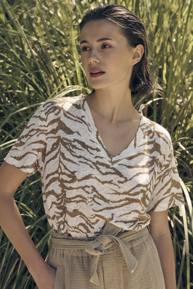 T-shirt Scabieu in weiß