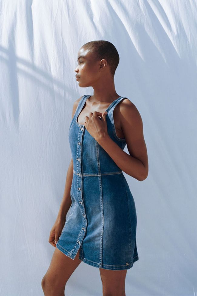 Kleid Tirana in blau