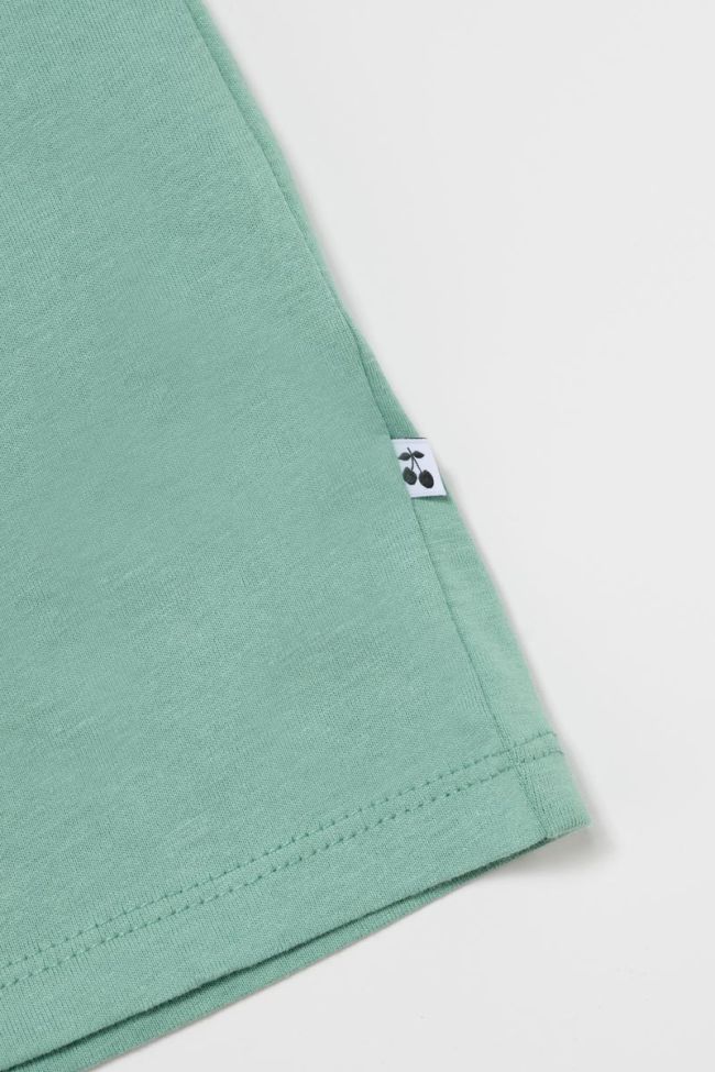 T-Shirt Anwargi grün bedruckt