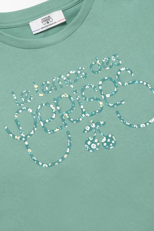 T-Shirt Anwargi grün bedruckt