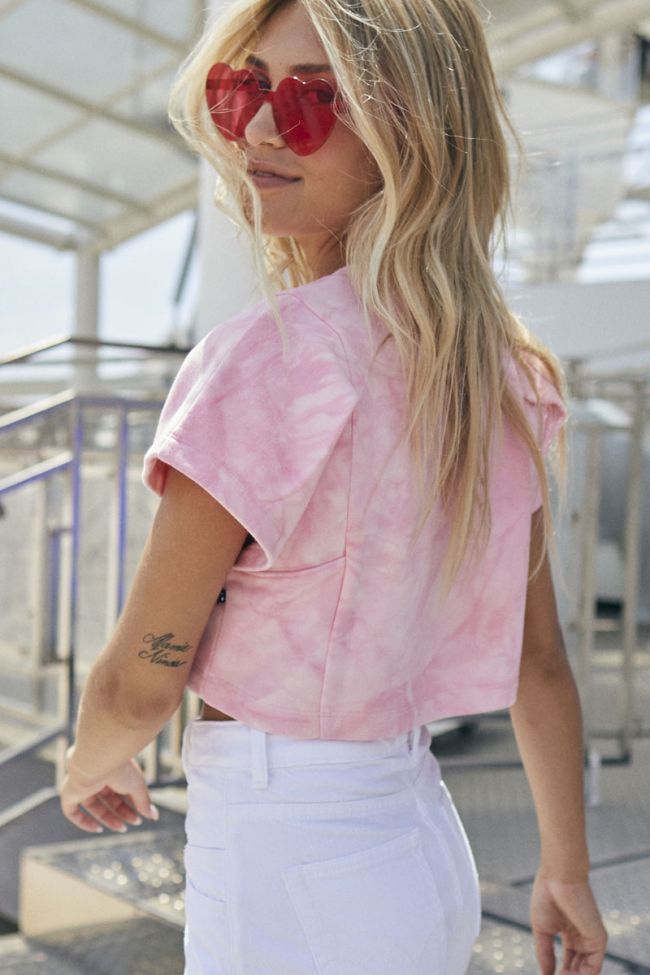 Sweatshirt Calistag in rosa