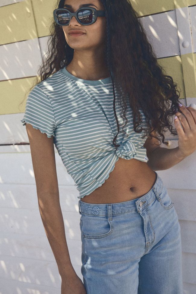 T-shirt Driadigi in blau