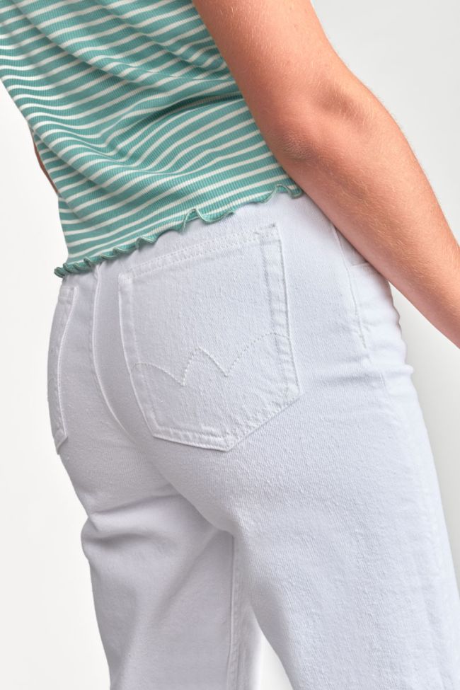 Jeans boyfit Lou thil 7/8 weiß 