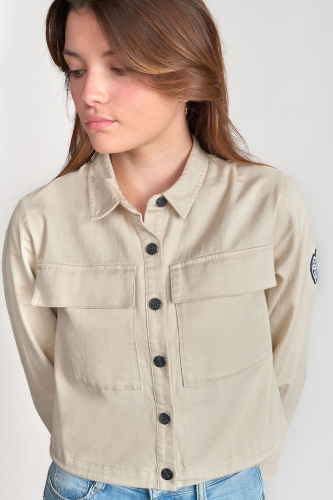 Jacke Mainagi in weiß