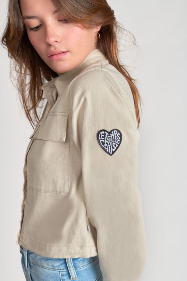 Jacke Mainagi in weiß