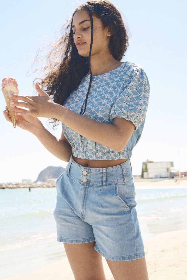 Shorts Pelham in blau