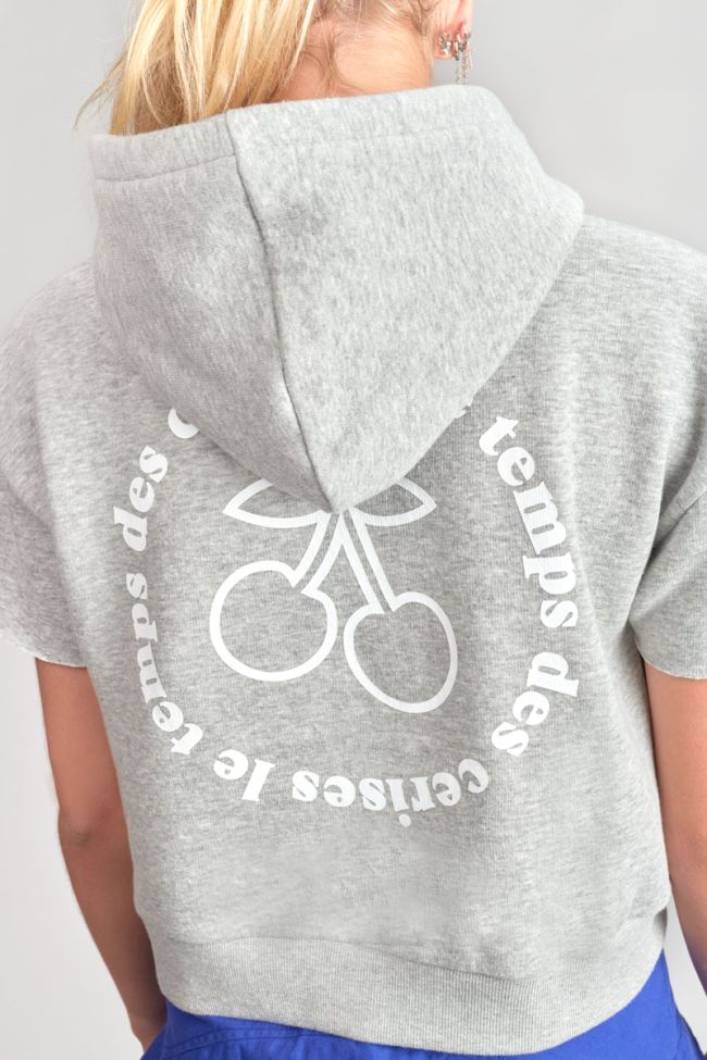 Sweatshirt Yumagi in grau