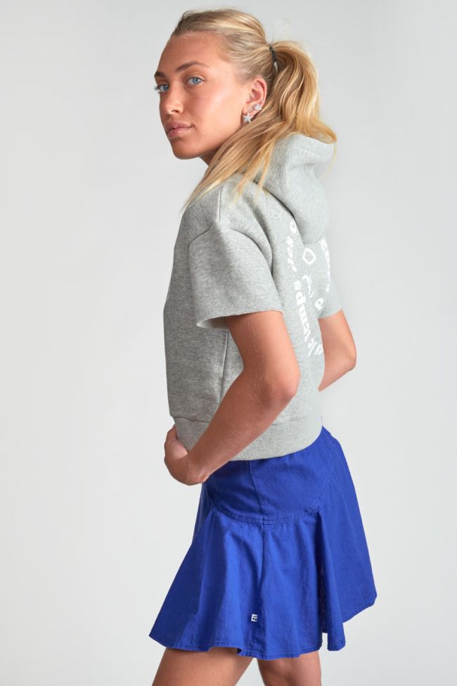 Sweatshirt Yumagi in grau