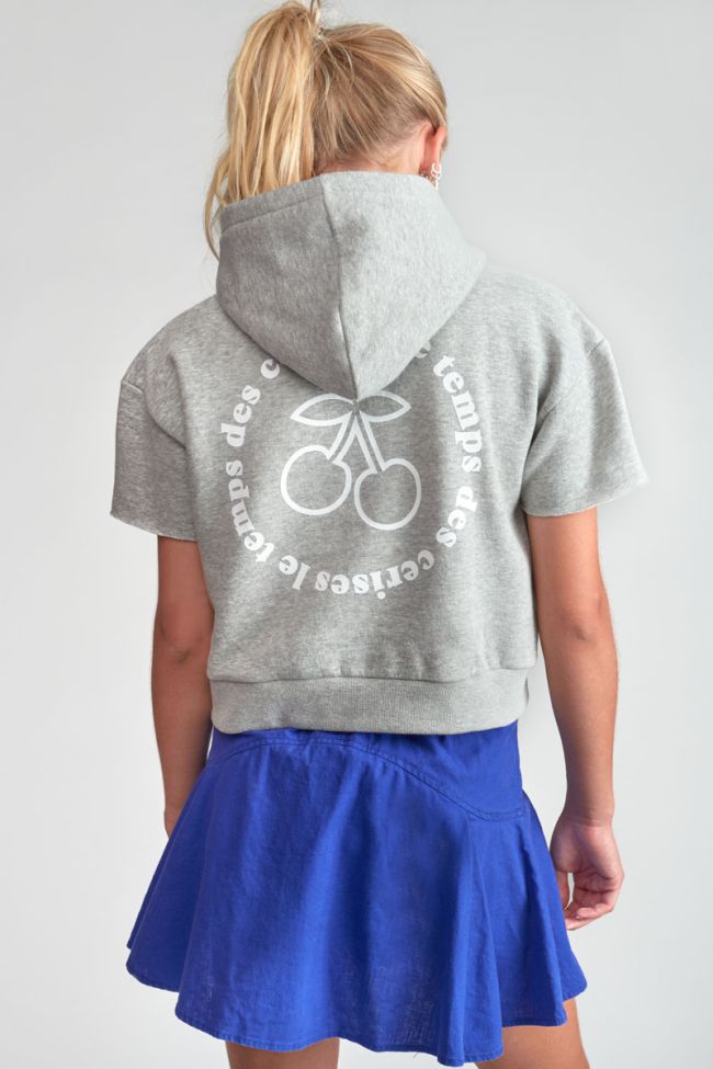 Sweatshirt Yumagi in grau