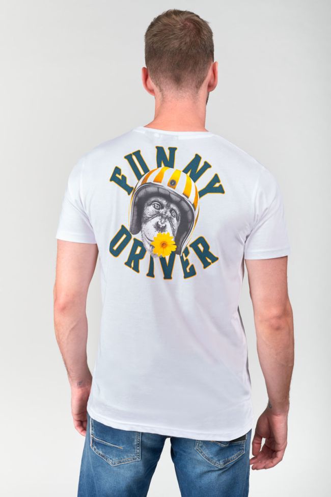 T-shirt Boyle in weiß