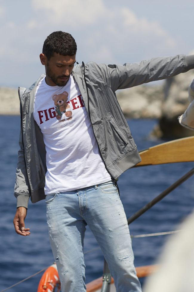 T-shirt Chedar in weiß