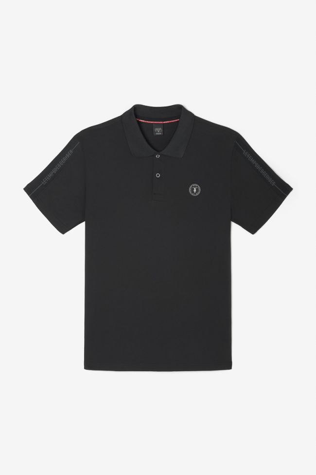Poloshirt Clab in schwarz