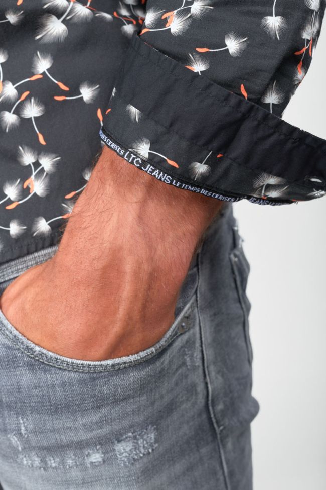 Hemd Gebas in schwarz