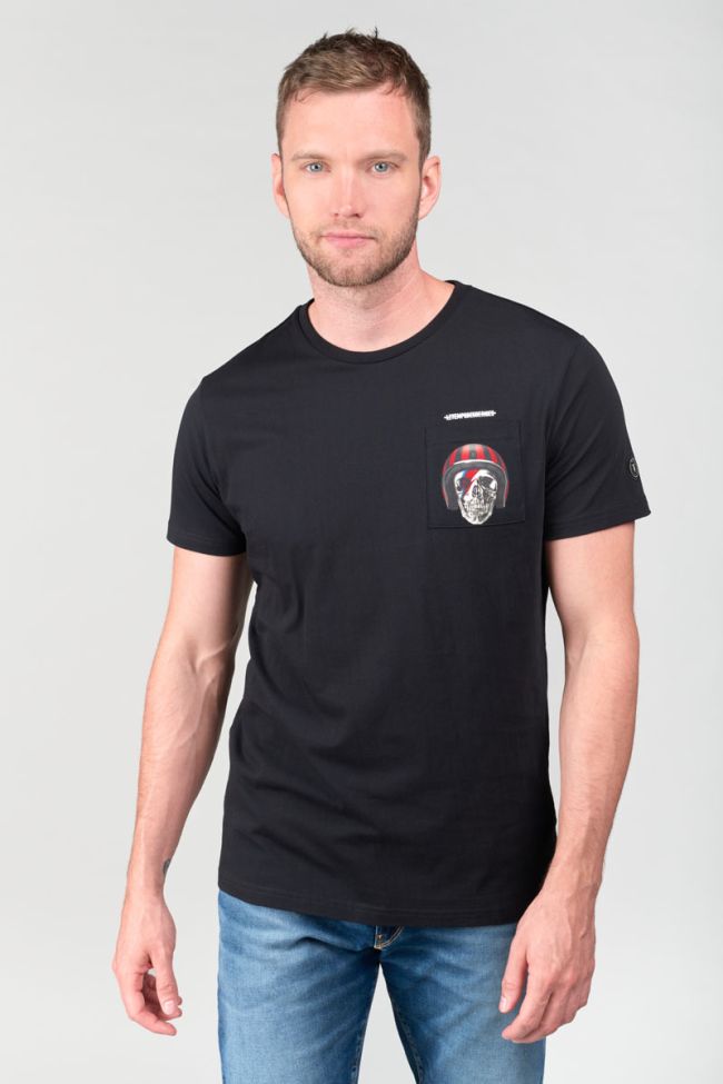 T-shirt Holt in schwarz