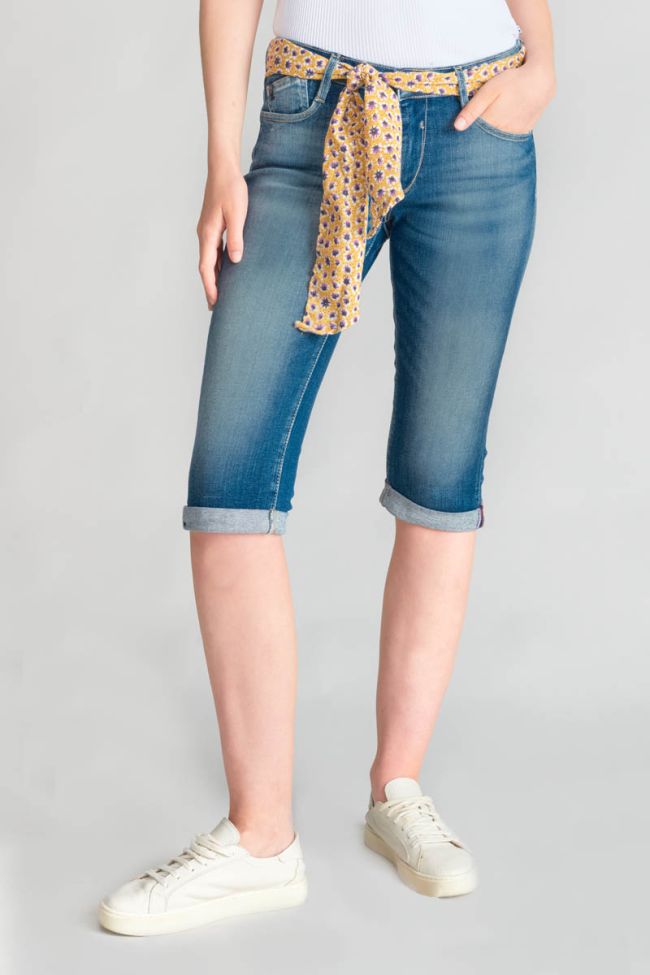 Caprihose Arol in blau