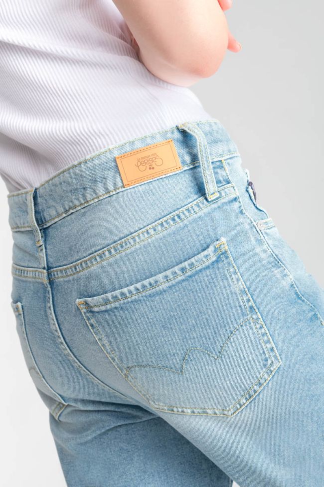 Jeans boyfit Cosy 7/8 destroy blau Nr.5