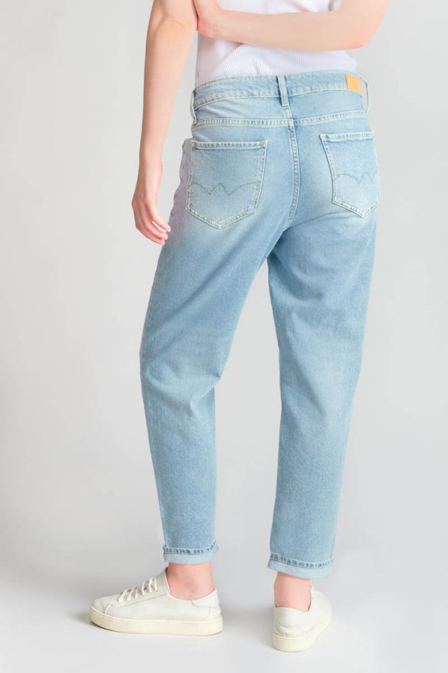 Jeans boyfit Cosy 7/8 destroy blau Nr.5