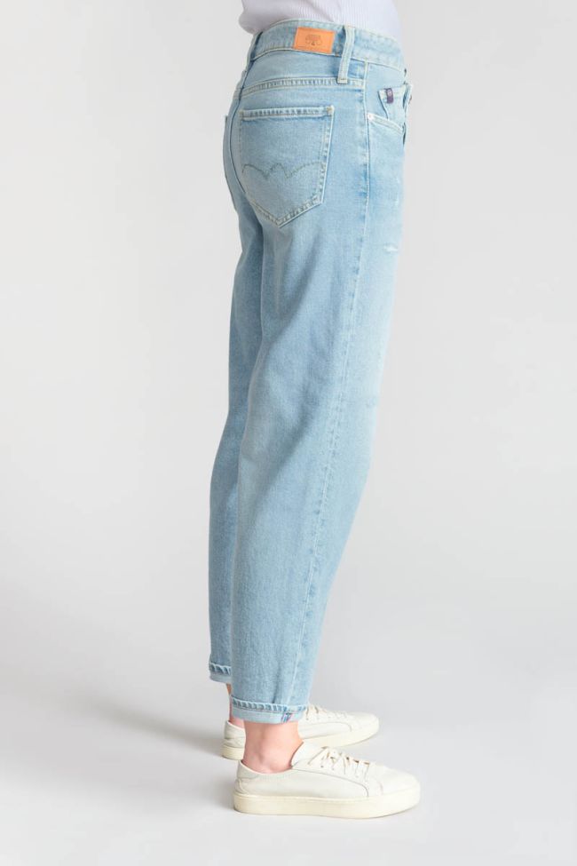 Jeans boyfit Cosy 7/8 destroy blau Nr.5