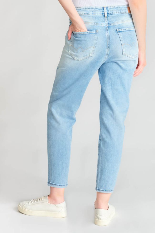 Jeans boyfit Cosy Pocket 7/8 destroy blau Nr.5