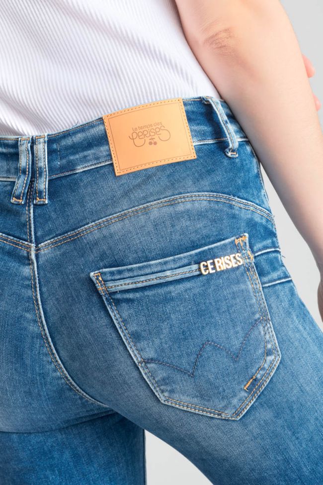 Jeans pulp slim Donou high waist 7/8 blau Nr.3