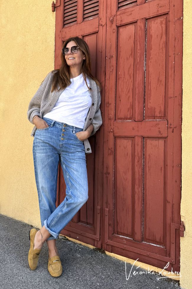 James 400/60 girlfriend by Véronika Loubry high-waisted jeans blau Nr.4