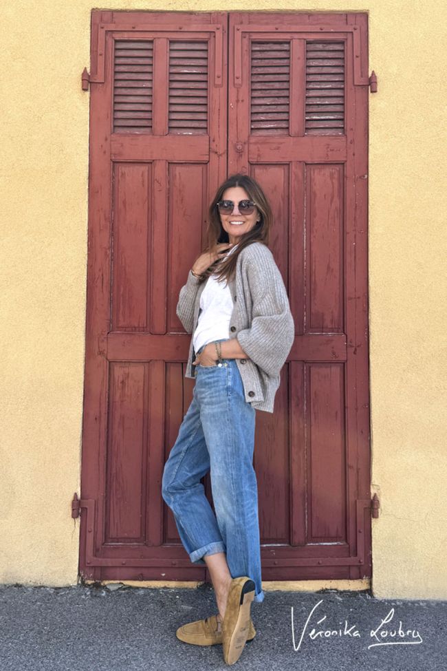 James 400/60 girlfriend by Véronika Loubry high-waisted jeans blau Nr.4