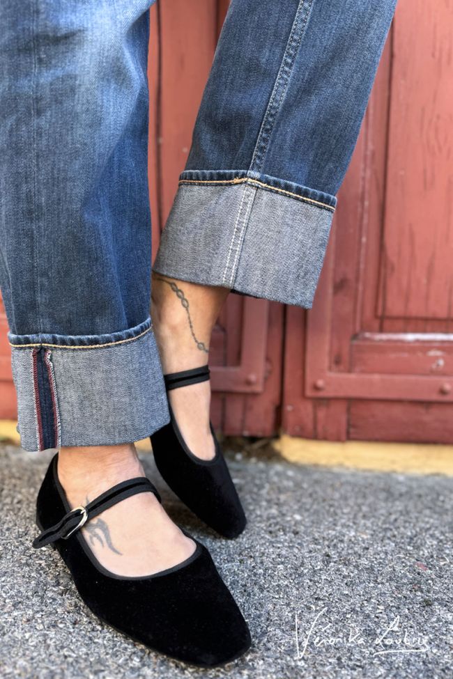 James 400/60 girlfriend by Véronika Loubry Jeans mit hoher Taille blau Nr. 2