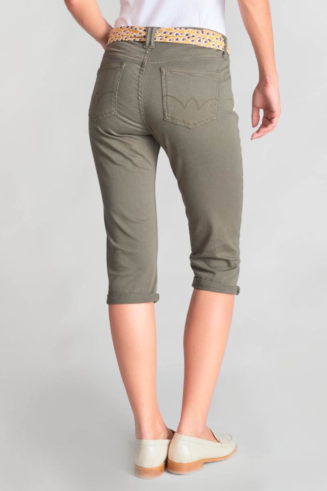 Caprihose Kaya in grün