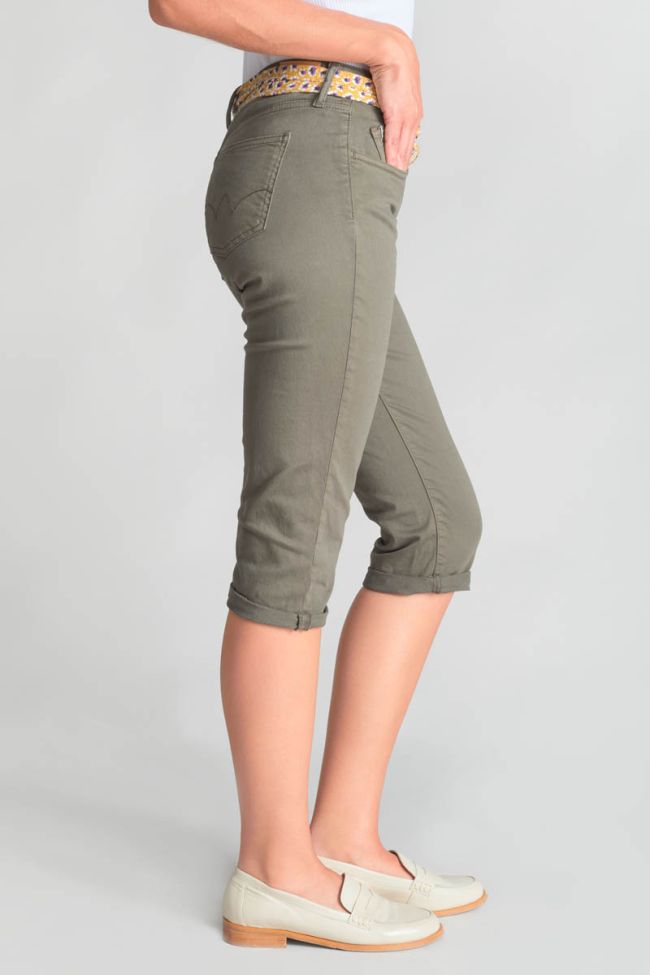 Caprihose Kaya in grün