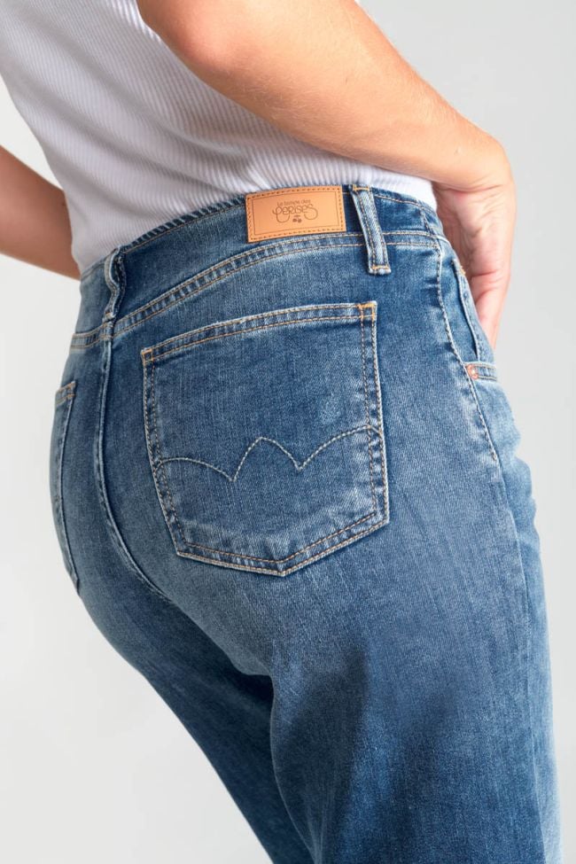 Jeans wide leg Lauryn destroy blau Nr.3