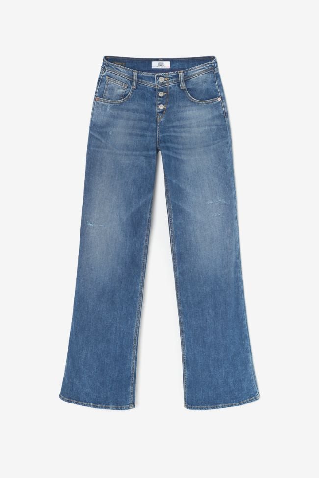 Jeans wide leg Lauryn destroy blau Nr.3