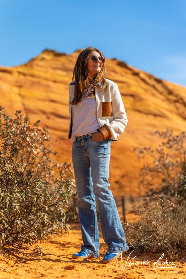 Patricia flare by Véronika Loubry blaue Jeans Nr. 4